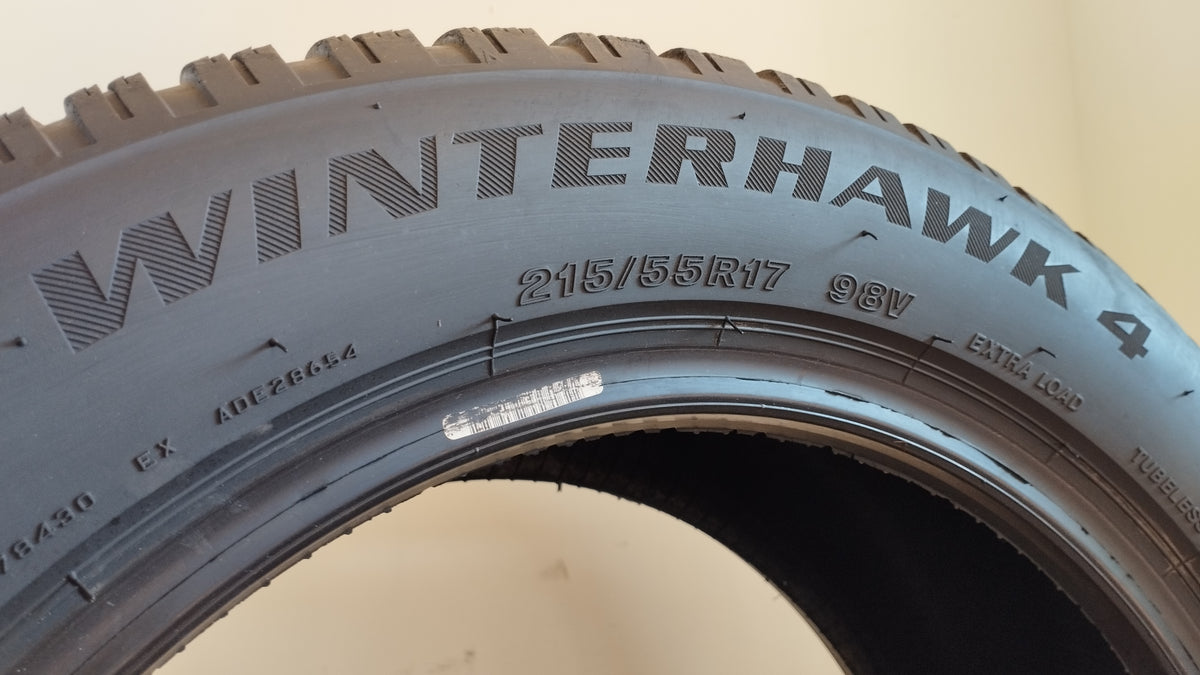 firestone winterhawk 4 - 215/55 r17 (6.0 mm) cod. XX137