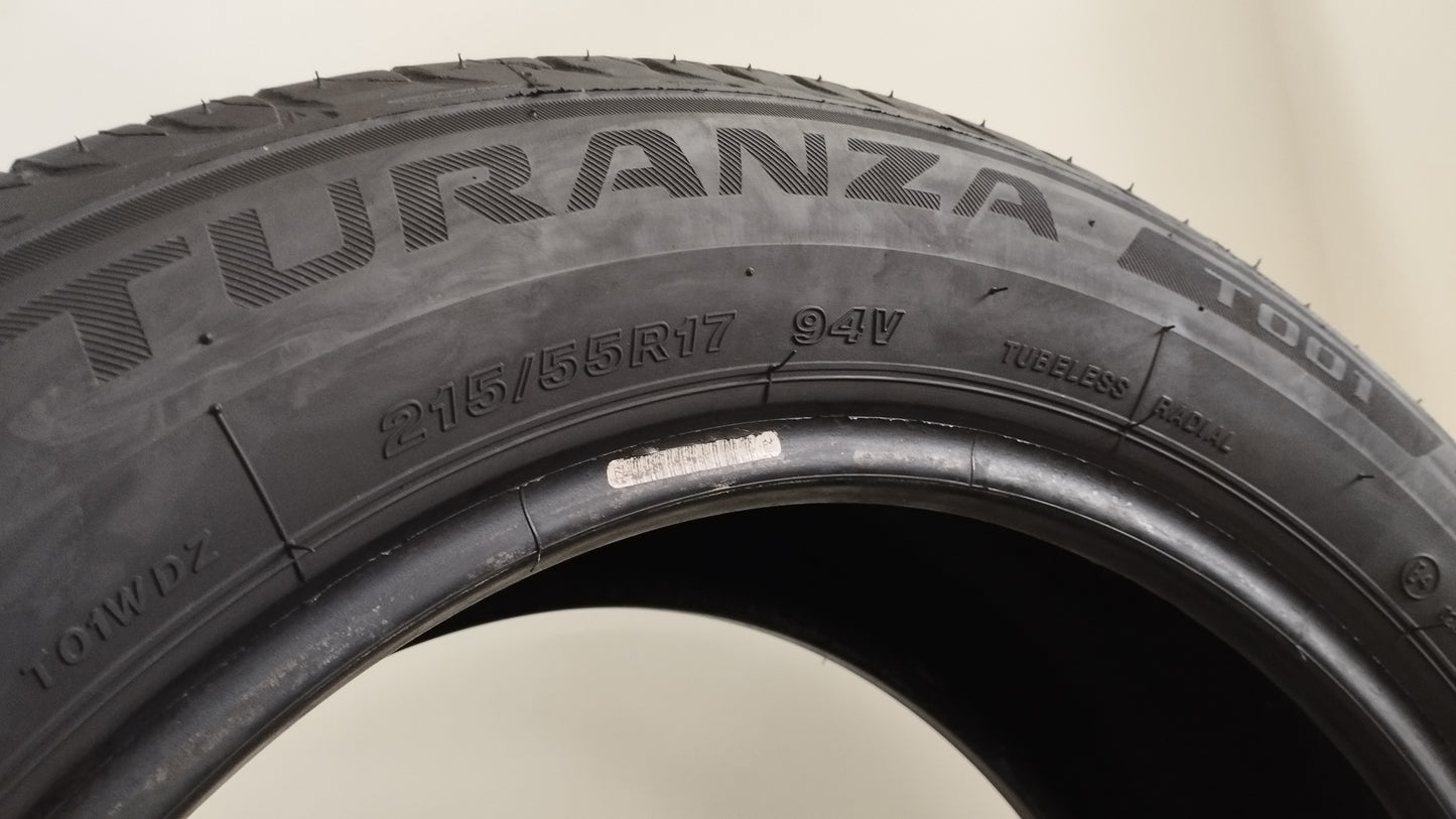 bridgestone 215/55 r17 t001 turanza cod.YY290