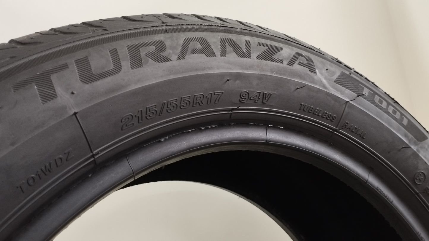 bridgestone 215/55 r17 t001 turanza cod.YY298