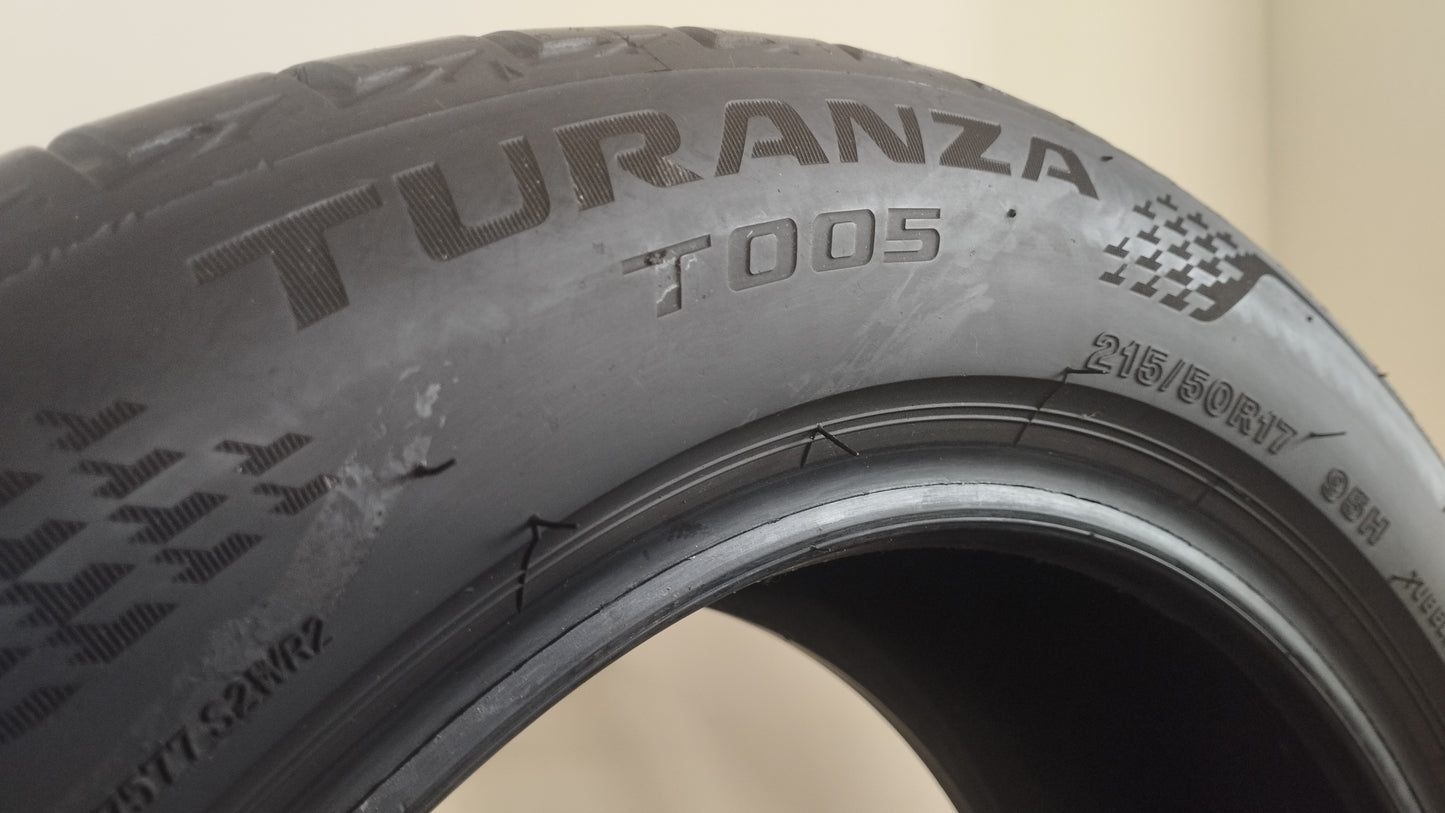 bridgestone 215/50 r17 t005 turanza cod.YY317