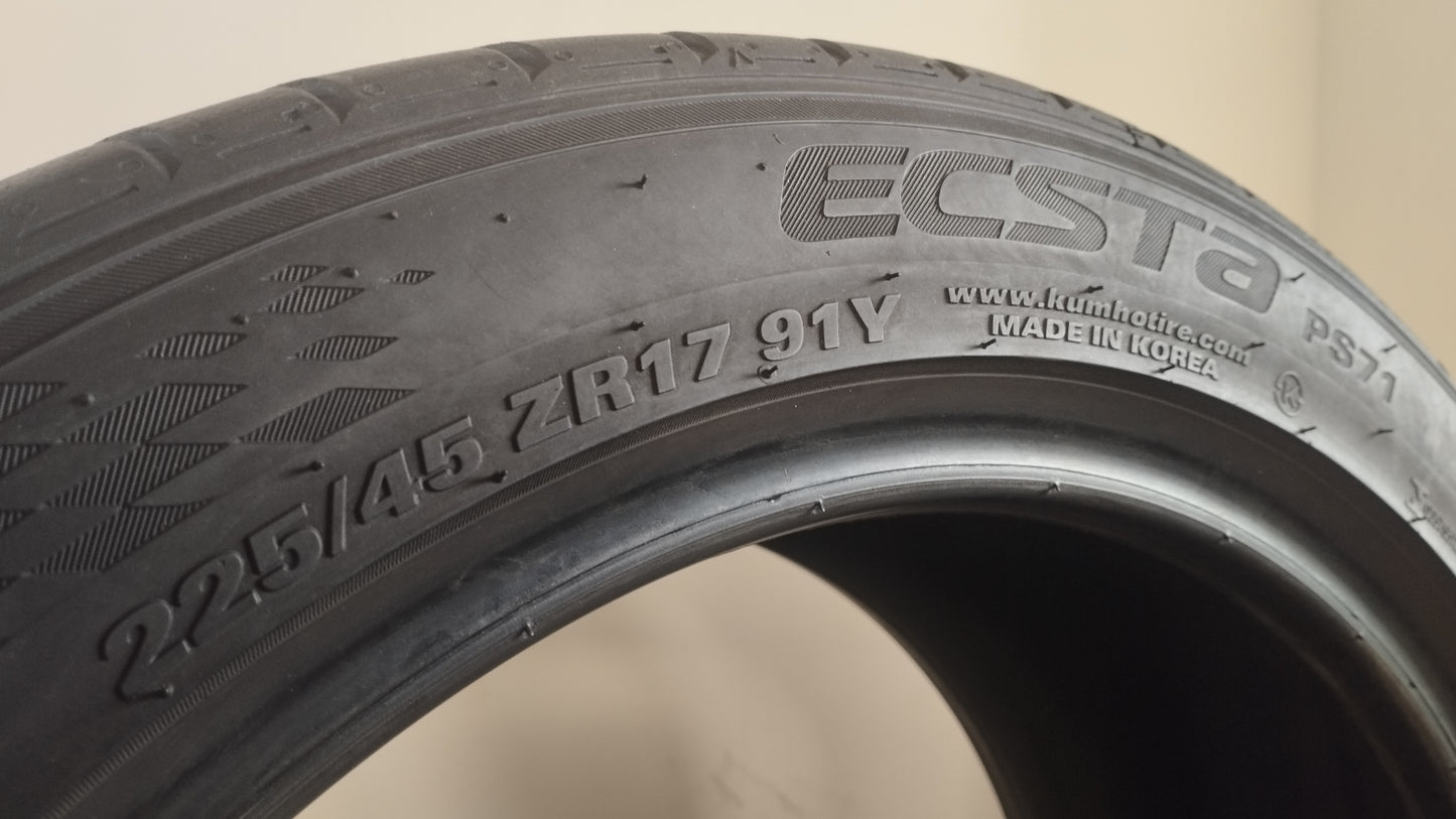 kumho 225/45 r17 ecsta ps 71 cod.YY331