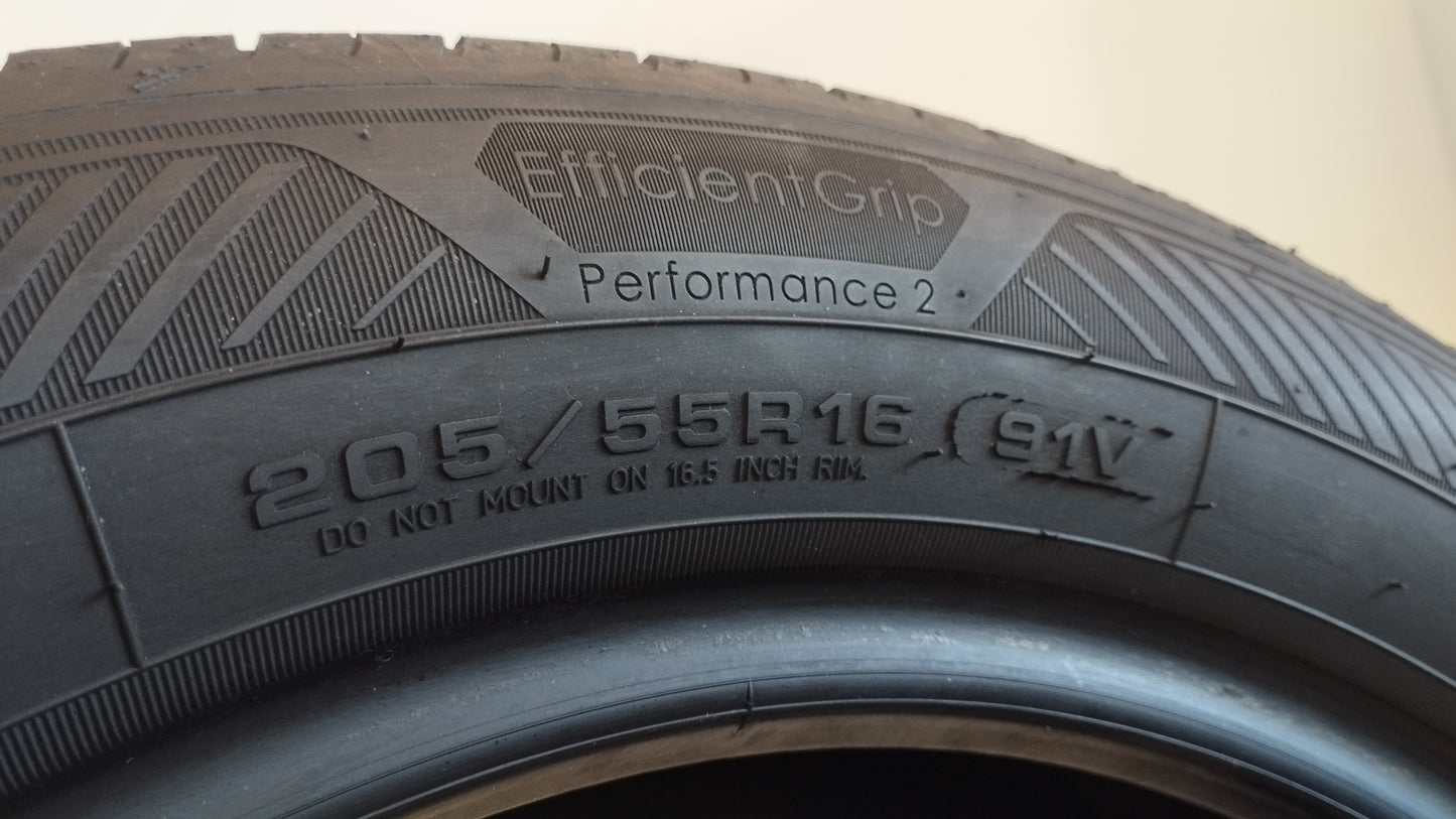 goodyear 205/55 r16 efficent grip cod.YY424