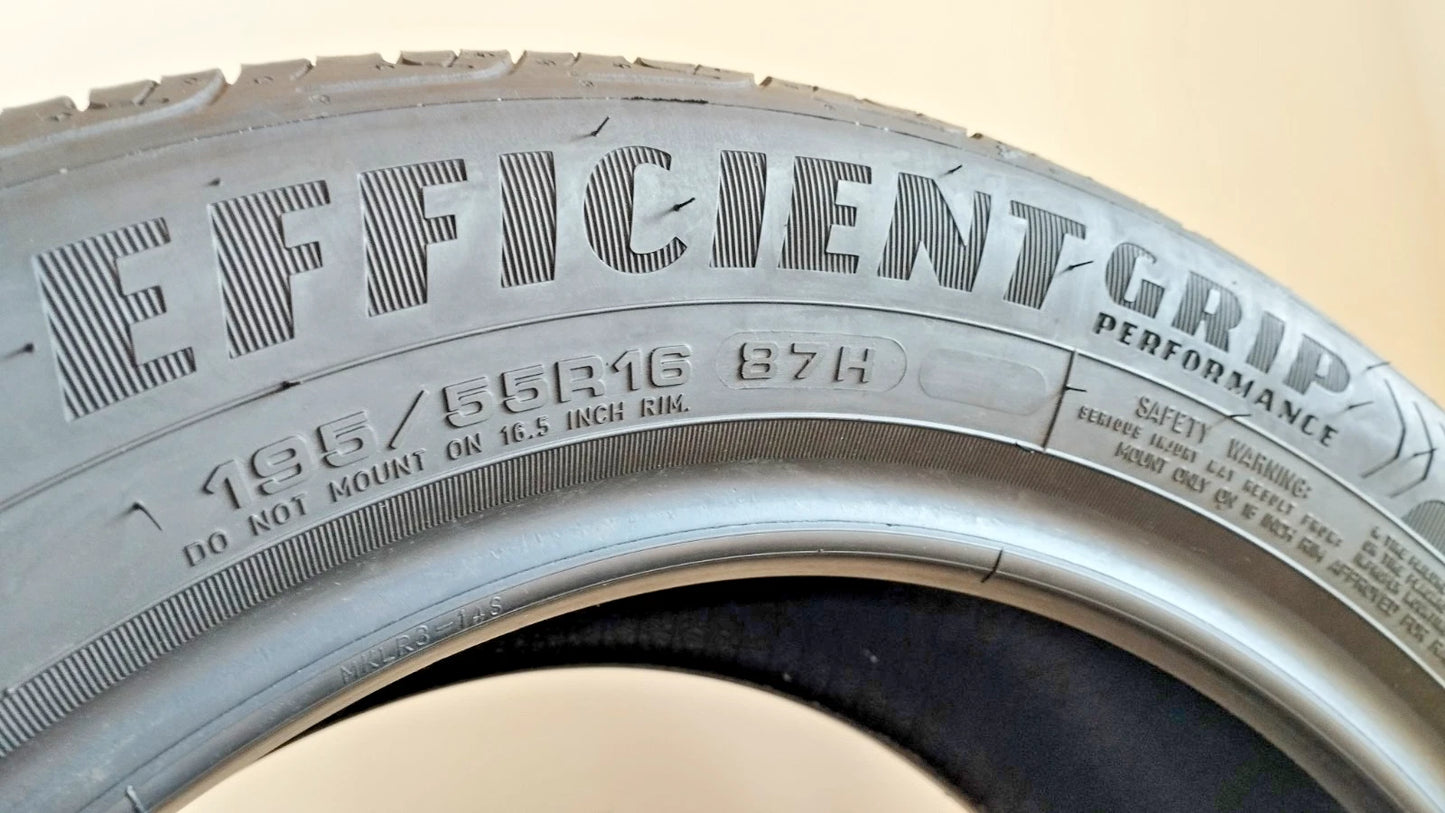 goodyear 195/55r16 efficient grip cod.YY217