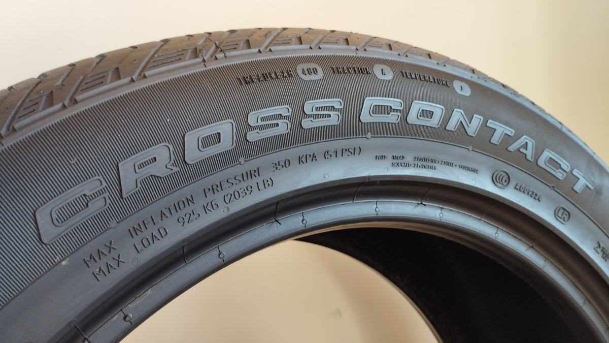 continental crosscontact 235/55 r19 lx sport (5.5 mm) cod. XX123