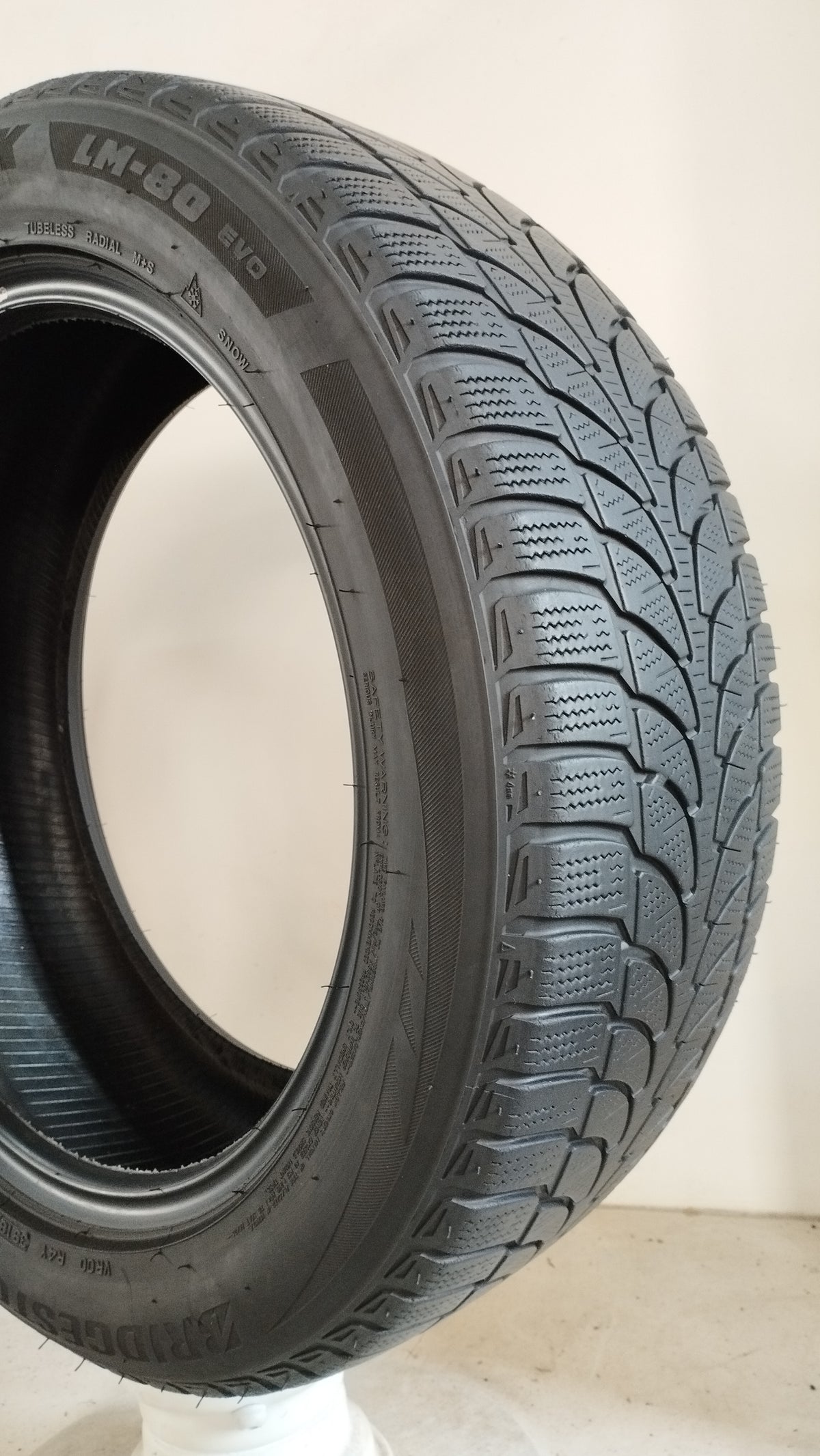 bridgestone 225/55 r18 lm80 blizzak evo (5.0 mm) cod. XX159