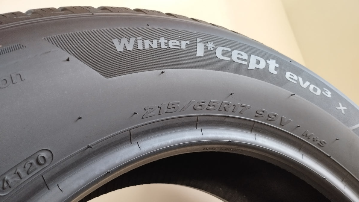 hankook 3X wintericept 215/65 r17 (7.0 mm) cod. XX179