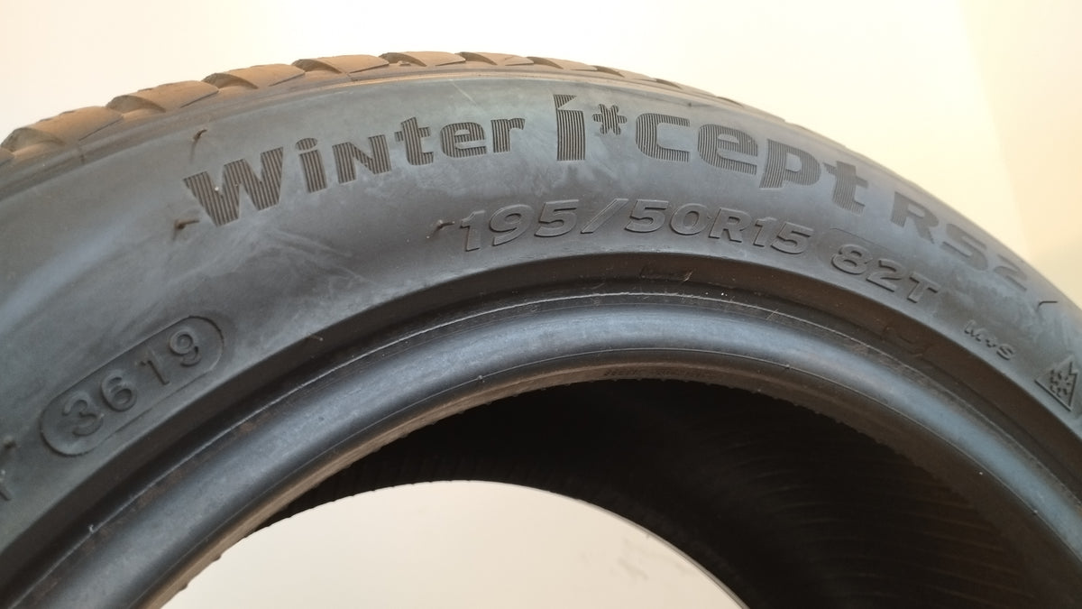 hankook rs2 wintericept 195/50 r15 battistrada 5.5 mm cod. XX87