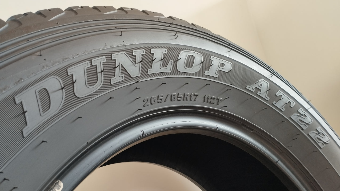 dunlop 265/65 r17 grandtrek at 22 cod.YY364