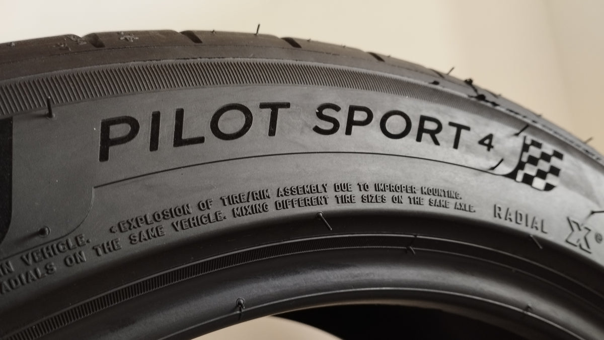 michelin pilotsport 4 235/45 r17 battistrada 5.0 mm cod.YY388