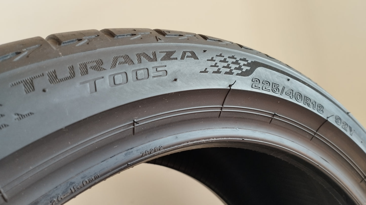 bridgestone 225/40 r18 t005 turanza cod.YY401