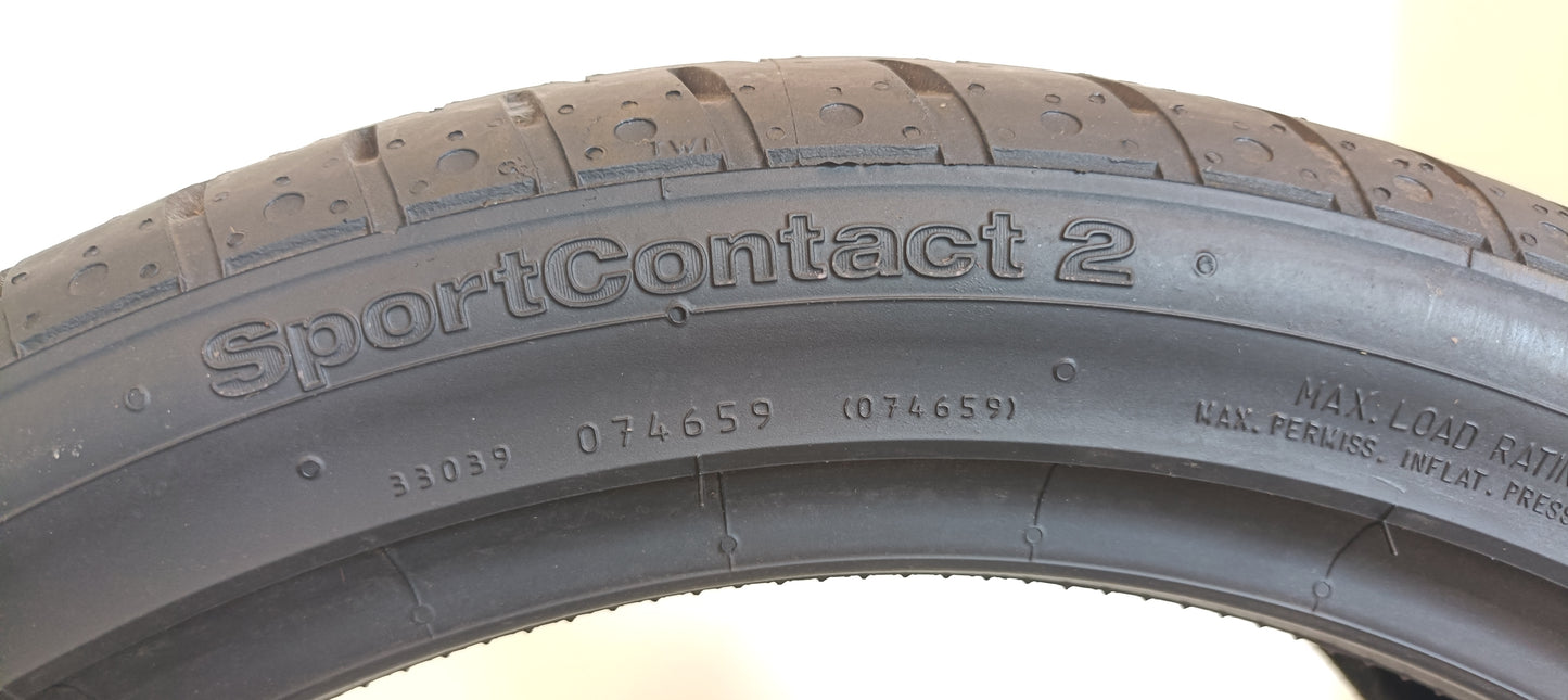 pneumatici usati continental 235/40 r18 sportcontact 2 cod.YY480
