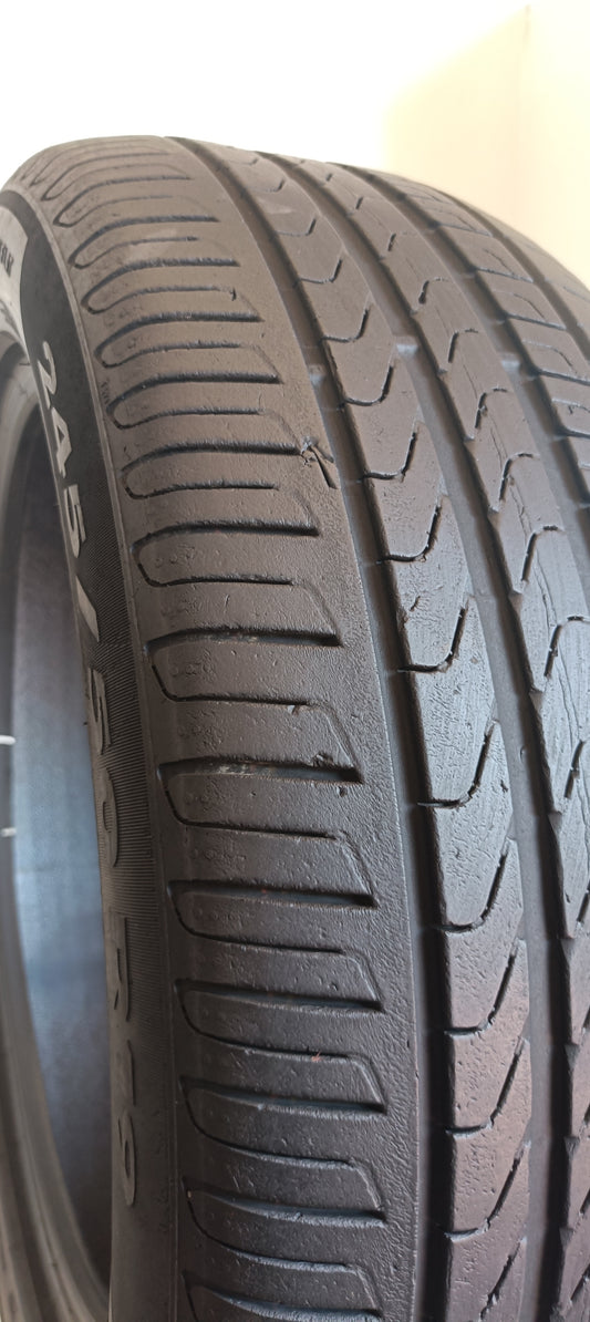 pneumatici usati pirelli 245/50 r19 cinturato p7 runflat cod.YY490