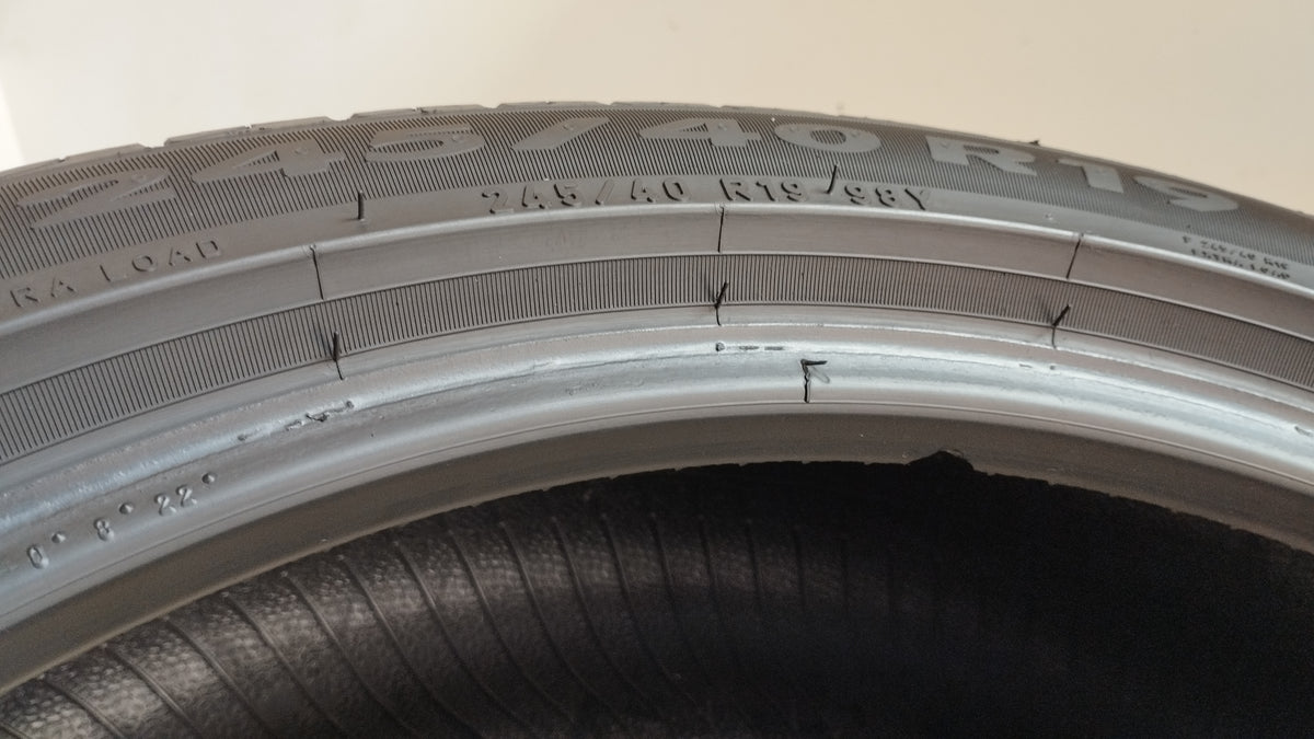 pirelli cinturato p7 MOE runflat 245/40 r19 6.0 mm cod.YY538