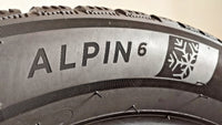 michelin 225/55 r17 alpin 6 Art. XX49