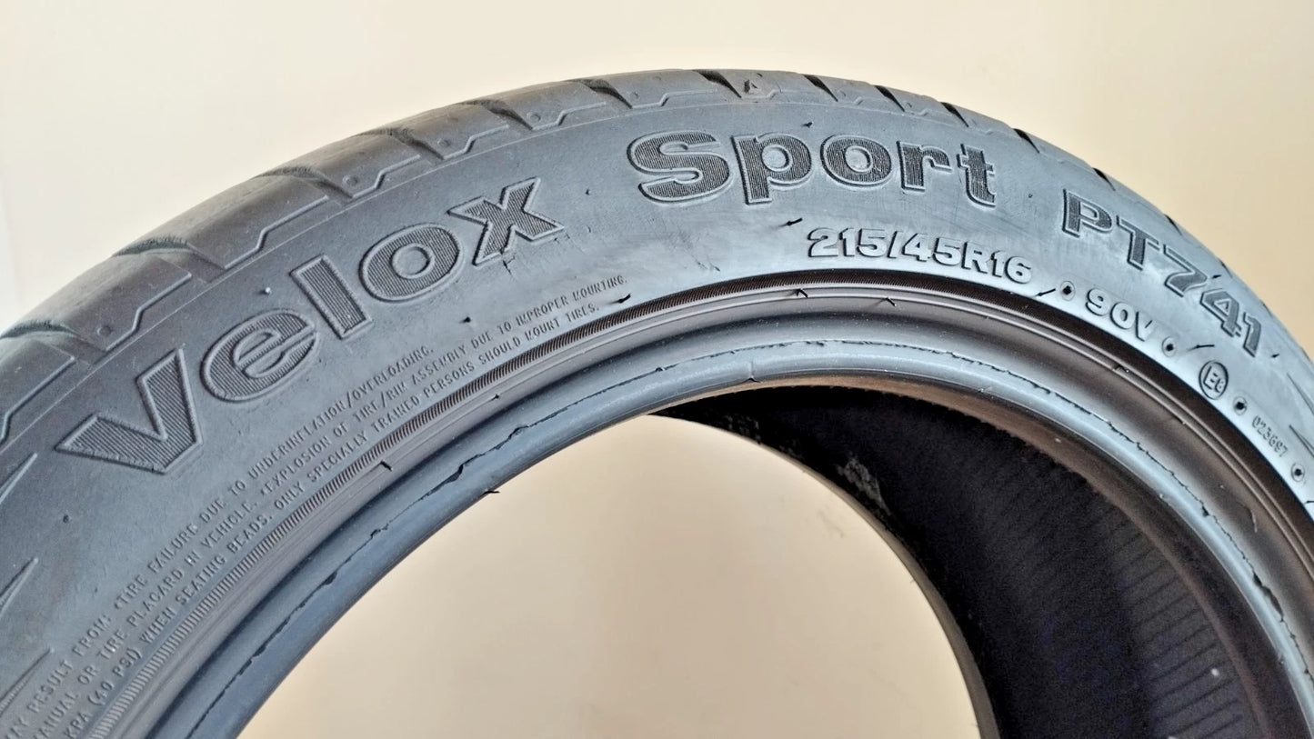 petlas 215/45r16 velox sport pt741 cod.YY209