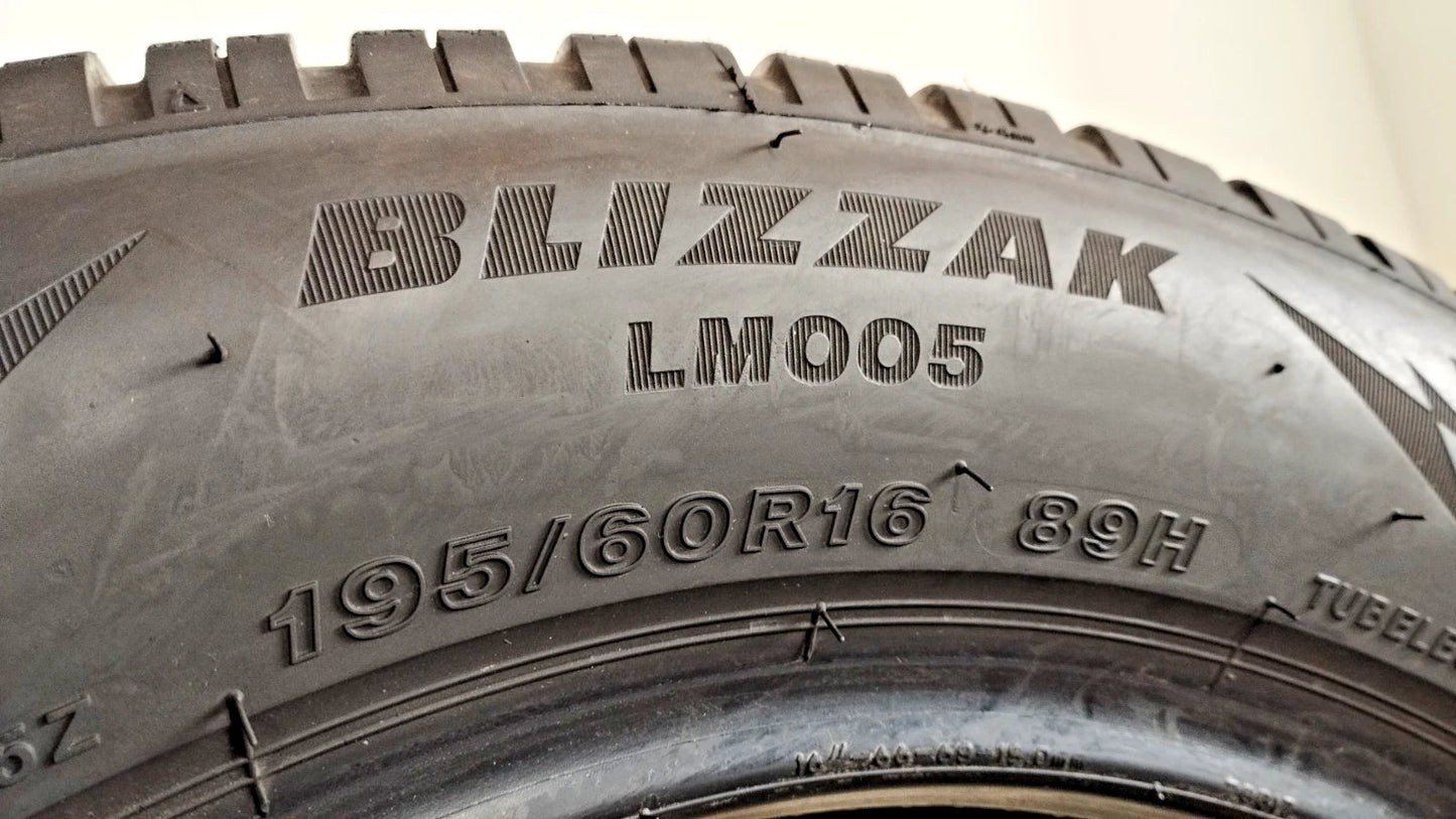 bridgestone 195/60 r16 lm005 blizzak Art. XX61